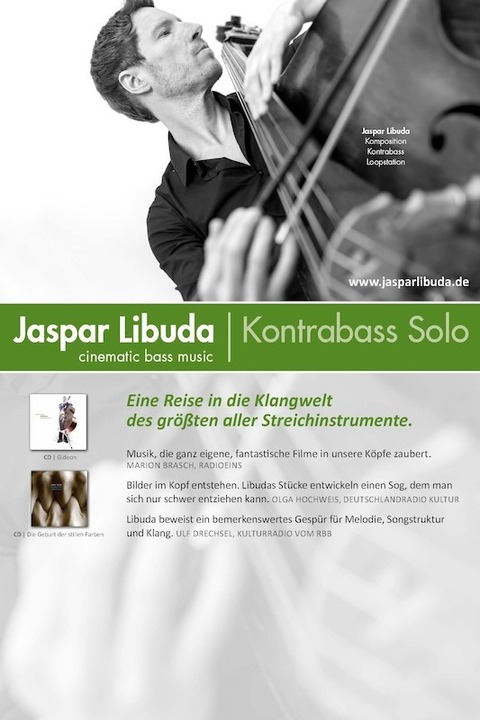 Jaspar Libuda Kontrabass Solo - Heringsdorf - 01.10.2024 19:30