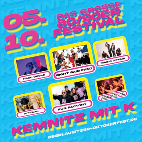 Kemnitz 80`s 90`s Party Live 2024 - Bernstadt Kemnitz - 05.10.2024 19:00