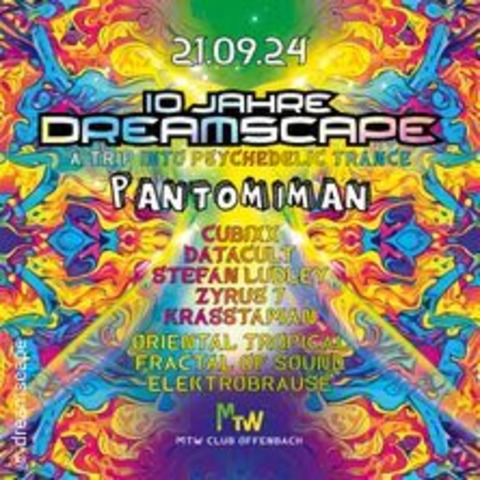 Dreamscape Birthday - OFFENBACH AM MAIN - 21.09.2024 22:00