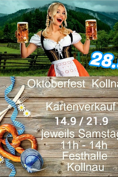 Oktoberfest Kollnau - Waldkirch - 28.09.2024 17:00