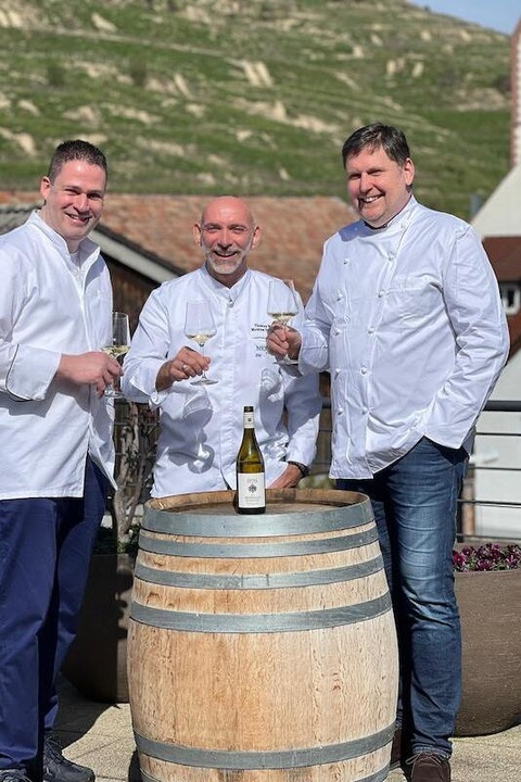 Sternenglanz und Burgunderwein - Festliches Men im Schwarzen Adler mit den 3 Sternekchen: Ch. Baur, Th. Merkle & M. Fauster - Vogtsburg - 11.11.2024 17:30