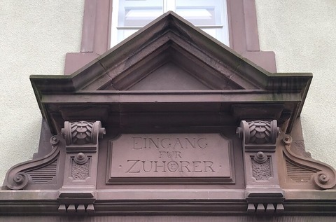 &#8222;EINGANG FR ZUHOERER&#8220; - Nathalie Singer - Wiesbaden - 25.10.2024 11:00