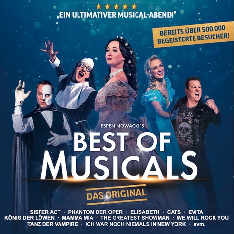 Best of Musicals - Highlights aus ber 20 Musicals - Highlights aus ber 20 Musicals - Ibbenbren - 31.01.2025 20:00