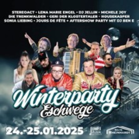 Winterparty 2.0 - Geri der Klostertaler, Trenkwalder, Sonia Liebing, Housekasper - ESCHWEGE - 25.01.2025 20:00