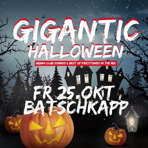 Gigantic Halloween - Batschkapp / Groe Halle / Alle Ebenen geffnet - Frankfurt am Main - 25.10.2024 23:00