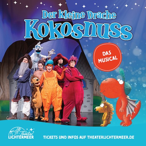 Der kleine Drache Kokosnuss - Das Musical - Dessau-Rolau - 15.12.2024 15:00