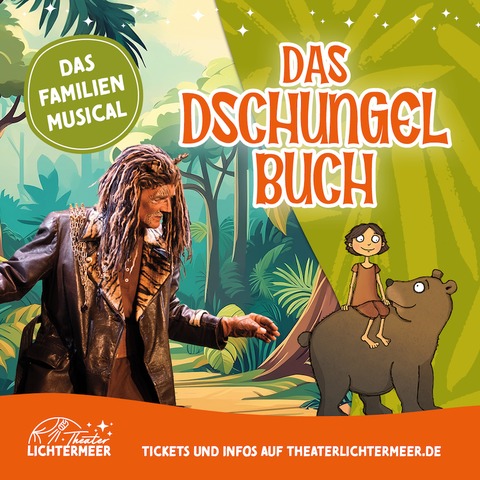 Das Dschungelbuch - Das Musical fr die ganze Familie - Aachen - 01.12.2024 15:00