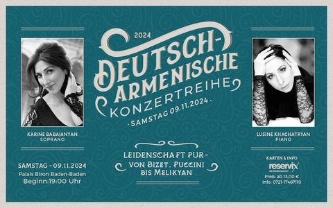 Leidenschaft pur - von Bizet, Puccini bis Melikyan - Baden-Baden - 09.11.2024 19:00