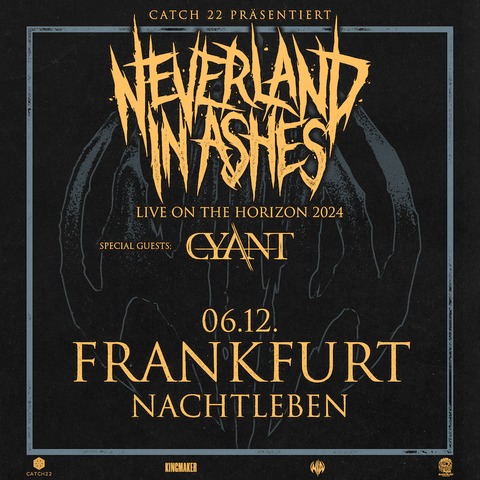 NEVERLAND IN ASHES - Live On The Horizon 2024 - Frankfurt am Main - 06.12.2024 19:00