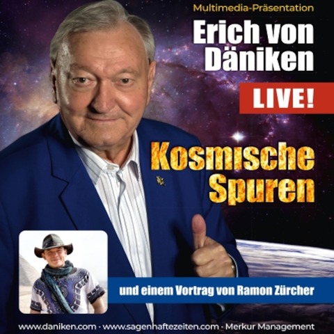 Erich von Dniken - Live 2024 - Kosmische Spuren - Bruchsal - 09.11.2024 19:00