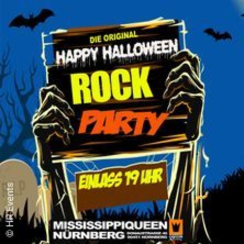 Happy Halloween Rock Party - NRNBERG - 31.10.2024 19:00