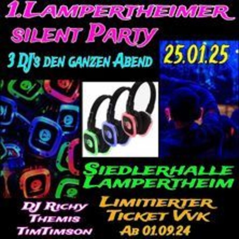 1. Lampertheimer Silent Party - Lampertheim - 25.01.2025 20:00