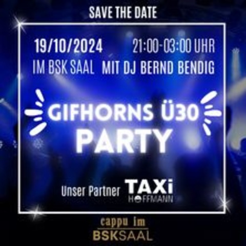 Gifhorn's 30 Party - GIFHORN - 19.10.2024 21:00