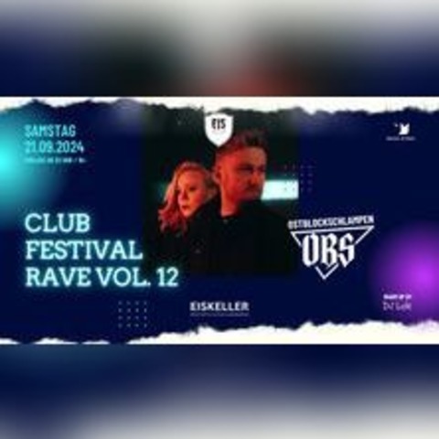 Club Festival Rave Vol.12 - MEMMINGEN - 21.09.2024 22:00