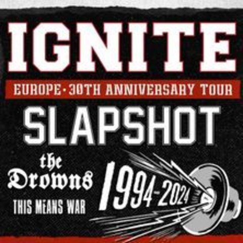 Ignite - 30th Anniversary Tour - Rostock - 03.12.2024 20:00