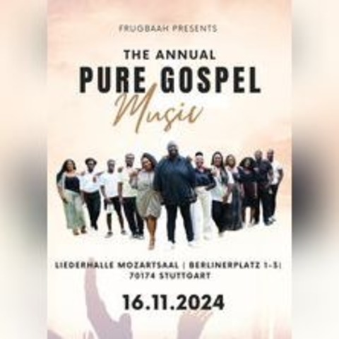 Pure Gospelmusic with Frugbaah - Stuttgart - 16.11.2024 19:00