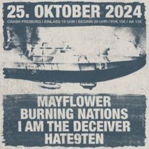 Mayflower & Support - Freiburg - 25.10.2024 20:00