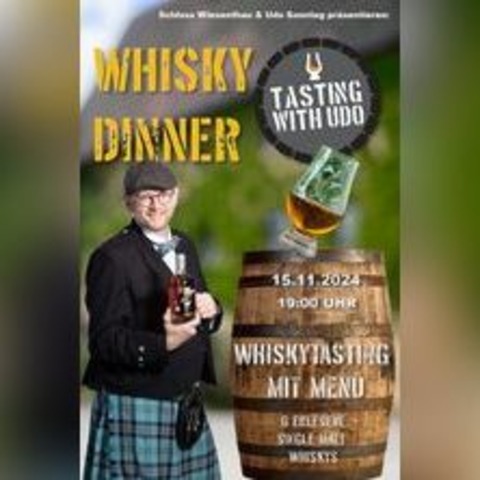 Whiskytasting Dinner - Wiesenthau - 15.11.2024 19:00