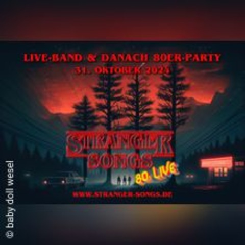 Stranger Songs - Live - Halloween Party - WESEL - 31.10.2024 20:00