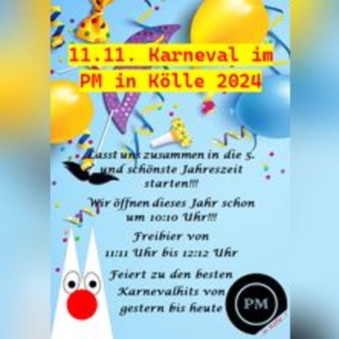 Mega Karnevalsparty - KLN - 11.11.2024 10:10