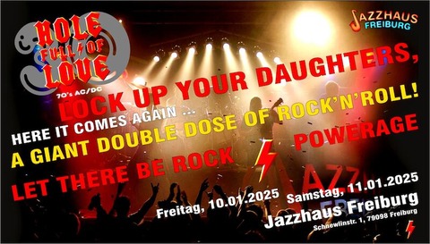 Hole Full Of Love - A Tribute To 70s AC/DC - Freiburg - 11.01.2025 20:00