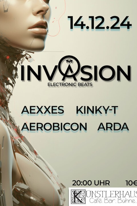 INVASION - Feinste elektronische Musik! - Kempten - 14.12.2024 21:00