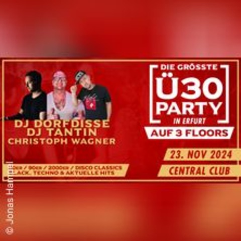 Groe 30 Party - ERFURT - 23.11.2024 21:00