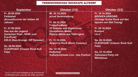 Feldsalad - Ettenheim - 20.09.2024 20:00