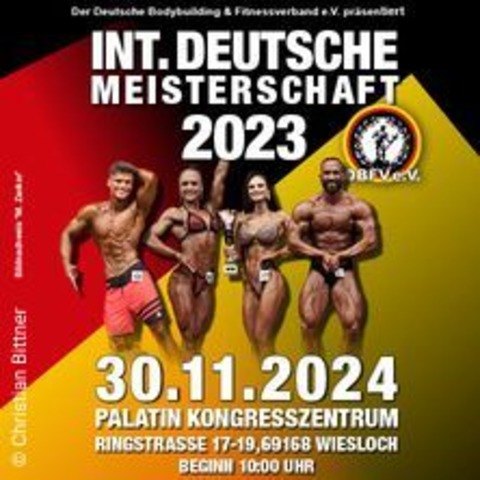 Internationale Deutsche Meisterschaft - Wiesloch - 30.11.2024 10:00