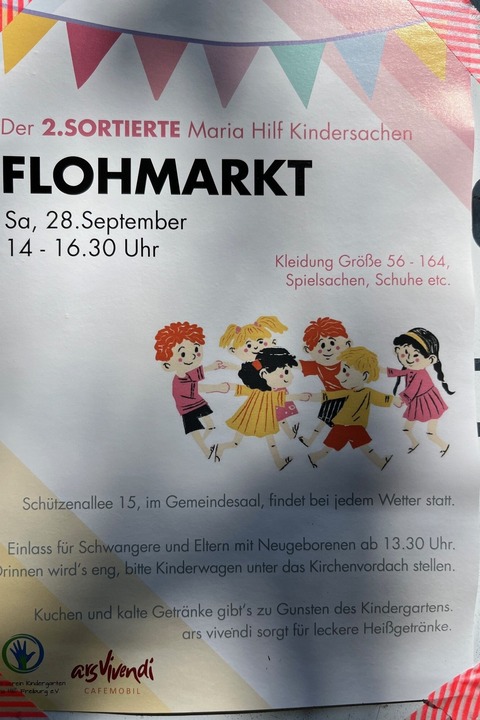 Kindersachenflohmarkt - Freiburg - 28.09.2024 14:00