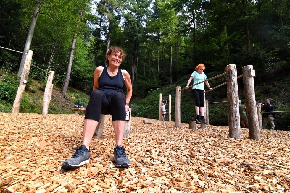 Bewegungspark im Ottilienwald - Freiburg