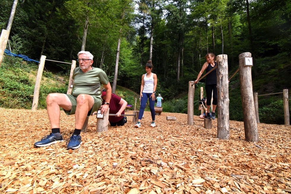 Bewegungspark im Ottilienwald - Freiburg