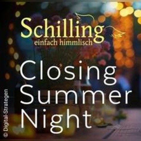 Closing Summer Night im Schilling - Holzgerlingen - 27.09.2024 19:00