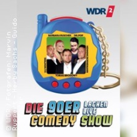 WDR 2 Lachen live - die 90er Comedy Show - GLADBECK - 20.02.2025 20:00