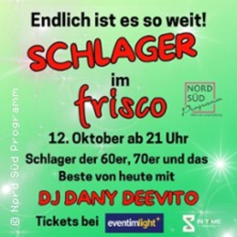 Schlager-Party - BAYREUTH - 12.10.2024 21:00