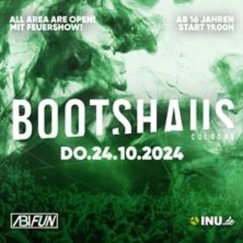 Bootshaus x AbiFUN 16+ - KLN - 24.10.2024 19:00