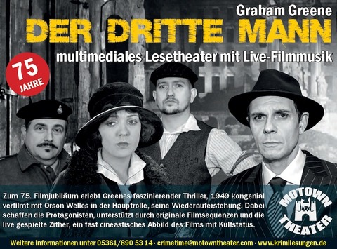 Der Dritte Mann - Szenische Lesung mit Live-Filmmusik - Berlin - 14.11.2024 20:00