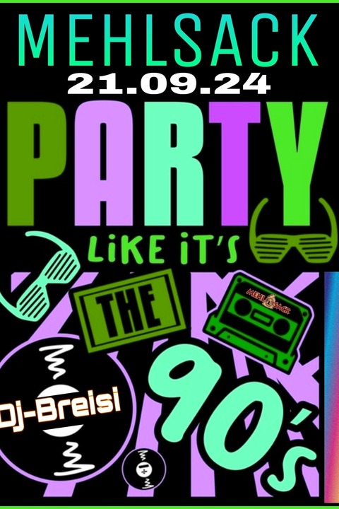 90er Party - Emmendingen - 21.09.2024 20:30