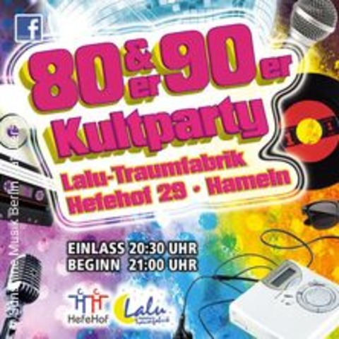 80er-/90er-Kultparty Hameln - HAMELN - 02.11.2024 21:00