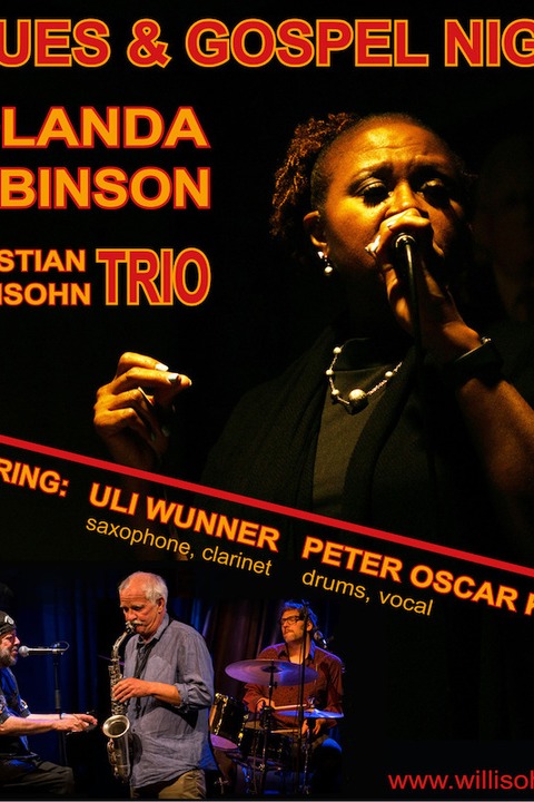 Blues & Gospel Night - Yolanda Robinson & Christian Willisohn Trio - Freising - 26.11.2024 19:30