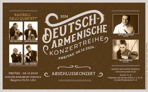 Abschlusskonzert - Karlsruhe-Durlach - 06.12.2024 19:30