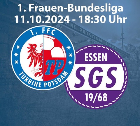 1. FFC Turbine Potsdam - SGS Essen - Potsdam - 11.10.2024 18:30