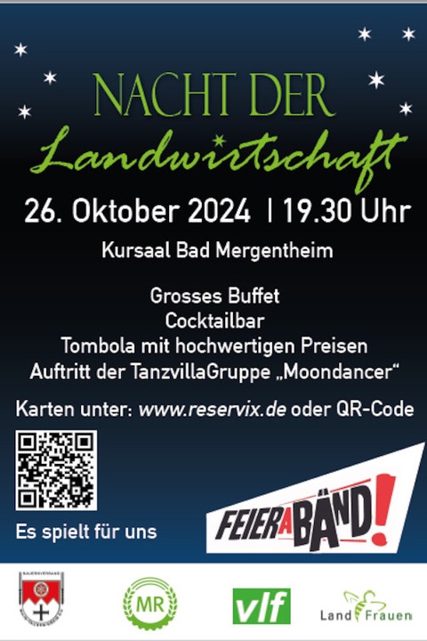 Nacht der Landwirtschaft -  - 26.10.2024 19:30