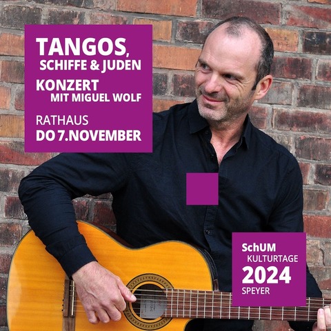 Konzert: Tangos, Schiffe und Juden - Speyer - 07.11.2024 19:00