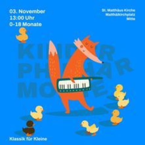 Babykonzert - Klavier trifft Babys - Berlin - 03.11.2024 14:30