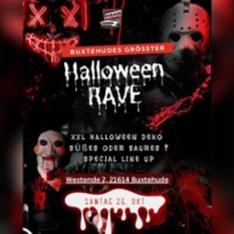 Halloween Rave - BUXTEHUDE - 26.10.2024 22:00