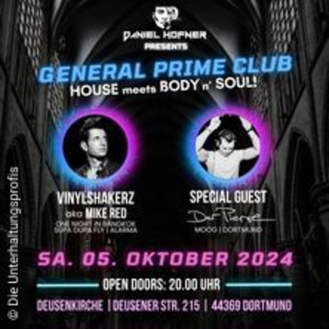 General Prime Club - DORTMUND - 05.10.2024 20:00