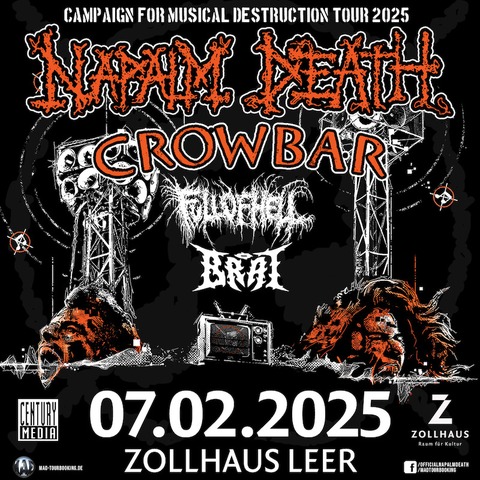 CAMPAIGN FOR MUSICAL DESTRUCTION TOUR 2025 - Leer - 07.02.2025 19:00