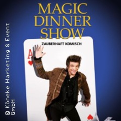 Magic Dinner Show - mit Kevin Kneke - STRAUSBERG - 12.11.2025 18:00