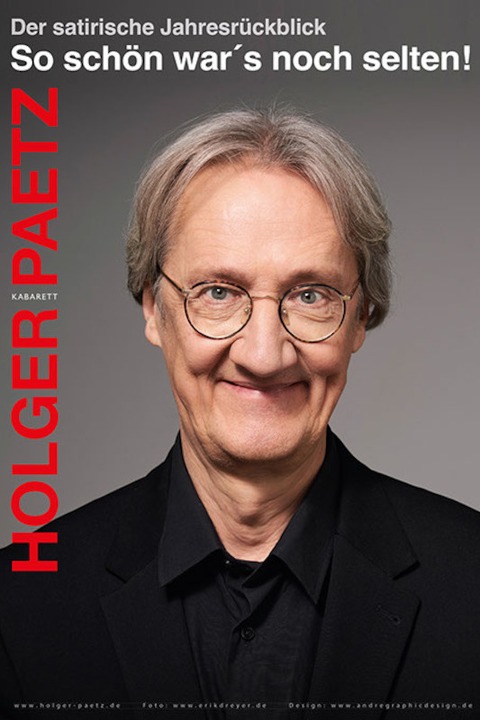 Holger Paetz: So schoen wars noch selten! - Haar - 17.01.2025 19:00